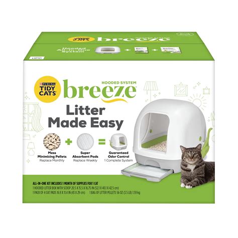 stainless steel breeze litter box|breeze litter pellets 3.5 lb.